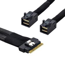 Broadcom BROADCOM Valdiklis BCM KABELIS 1M U.2,SFF8654X8 Į 2xSFF8643x4 | 05-60002-00 | 0830343007561