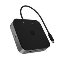 Icy Box IB-DK408-C41 (anthrazit, USB-C, USB-A, HDMI, DisplayPort, RJ-45) | IB-DK408-C41 | 4250078171263