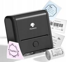 Terminis etikečių spausdintuvas Phomemo Phomemo M200 su Bluetooth 20-75mm 203dpi etiketėms, nuotraukoms, užrašams, lipdukams / Black | SB8095 | 5904647818491