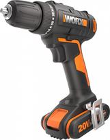 Urbjmašīna-skrūvgriezis Worx WX100 20 V 1 x akumuliators 2 Ah | 6943475873561 | 6943475873561