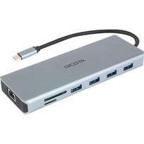 Dicota USB-C 13-in-1 Docking Station 4K HDMI/DP PD 100W | D32065 | 7640239421424
