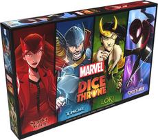 Lucky Duck Games Gra Dice Throne Marvel: Dėžutė 1 (Scarlet Witch, Thor, Loki, Spider-Man) | GXP-917696 | 691835194639