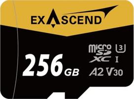 Atminties kortelė ExAscend Catalyst MicroSDXC 256GB UHS-I/U3 A2 V30 (EX256GUSDU1-AD) | EX256GUSDU1-AD | 6972904954588