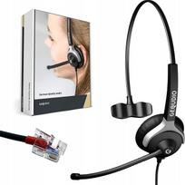 GEQUDIO Headset 2-Ohr für Yealink,Snom,Grandstream mit Kabel | WA9022 | 4058906126641