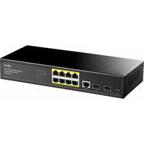 Switch Cudy Switch CUDY GS2008PS2 8 prievadų Gigabit L2 valdomas PoE+ 120W 2xSFP | GS2008PS2 | 6971690790301