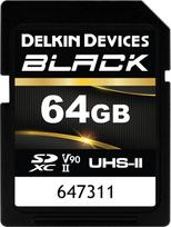 Atmiņas karte Delkin Black Rugged SDXC 64GB Class 10 UHS-II V90 (DSDBV9064BX) | DSDBV9064BX | 814373024545