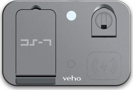 Įkroviklis Veho Veho DS-7 Qi Mobiliajam telefonui/Viedtālrunim, Išmaniajam laikrodžiui, Planšetiniam kompiuteriui USB Type-C | VWC-004-DS7 | 0811805031171