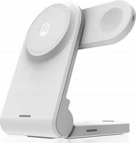 Įkroviklis STM STM ChargeTree MAG – Belaidis mobilusis įkroviklis 3in1 su MagSafe (White) | STM-931-398Z-01 | 810046114025