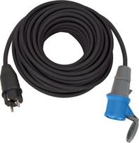Brennenstuhl Adapter-Leitung 25m H07RN-F3G2.5 sw | 1132910100 | 4007123686681