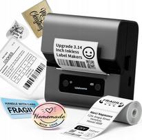 Terminis etikečių spausdintuvas Phomemo Phomemo su Bluetooth iOS Android Printmaster / M221 / Black | SB8445 | 5905191066062