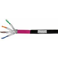 LogiLink Logilink Žemės kabelis S/FTP Cat7 AWG23 1000MHz Black 50m | CPV0081 | 4052792068092