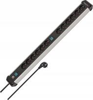 Brennenstuhl Steckdosenleiste Premium-ALU-Line 12fach 3m | 1391030200 | 4007123677429