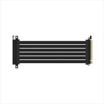 Ssupd Riser Flachband-Kabel - PCIe 4.0, 270mm, Black | ETSP-032 | 4718466012401
