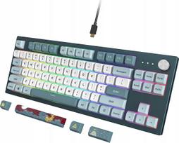 Klaviatūra Montech Montech MKey TKL Freedom žaidimų klaviatūra - GateronG Pro 2.0 Brown (US) | MK87FB | 4710562745634