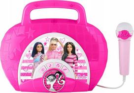 Ekids Boombox Kolonėlė Mikrofonas Karaoke 2in1 Vaikams Vaiko Barbie lėlės motyvas / Be-115.11mv22 | SB8226 | 0092298955858