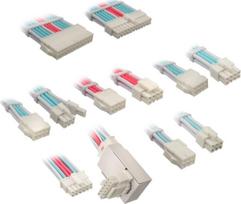 Kolink Core Pro Braided Cable Extension Kit 12V-2x6 Type 1 - Brilliant White/Neon Blue/Pure Pink | ZUAD-1503 | 5999094005754