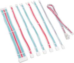 Kolink Core Pro Braided Cable Extension Kit 12V-2x6 Type 2 - Brilliant White/Neon Blue/Pure Pink | ZUAD-1504 | 5999094005761
