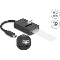 DELOCK Combo Konverter für M.2 NVMe PCIe/SATA SSD mit USB-C | 64198 | 4043619641987