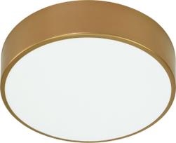 Lubinis šviestuvas Orno OVO plafonas 6xE27, 6x24W, gold steel, matinio stiklo gaubtas, IP20, ? 800 | 5904988903665 | 5904988903665