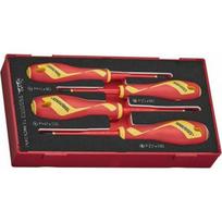 Teng Tools Komplektas kryžminių VDE atsuktuvų 1000V TEAMDV04N1, 4 vnt. (1 komplektas) | 285550109 | 5020385064485