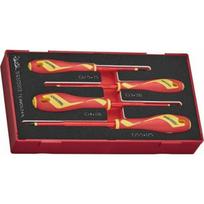 Teng Tools Rinkinys plokščių VDE 1000V atsuktuvų TEAMDV04N, 4 vnt. (1 komplektas) | 285540100 | 5020385064478