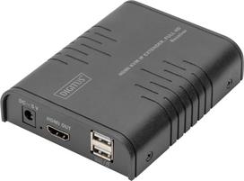 DIGITUS HDMI KVM IP Extender Receiver, Full HD 1,2m Kabel | DS-55530 | 4016032490913