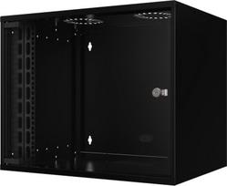Serverio dėžė Lanview Lanview RUM09U40MNBL 9U stovas Kabineto spinta Black | RUM09U40MNBL | 5420016846655