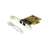 Valdiklis Exsys EXSYS EX-6072-4K 2 lizdų PCIe tinklo plokštė dual Ethernet su 4KV viršįtampių apsauga | 4718359607240 | 4718359607240