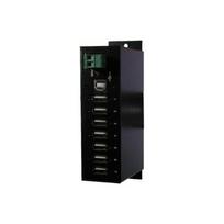 Exsys EXSYS EX-1177HMVS 7 prievadų USB 2.0 šakotuvas su apsauga nuo viršįtampio 350W metaliniame korpuse | EX-1177HMVS | 4718359117763