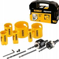 Dewalt DEWALT komplektas bimetalinių skylamušių 10 vnt. 20, 25, 32, 38, 51, 64mm EXTREME | DT90358-QZ | 5054905251024