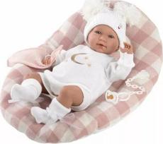 Llorens 17434 Lėlė kūdikis Mimi 42 cm su vystyklų keitimo stalu | 8426265174348 | 8426265174348