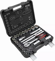 Raktų komplektas Dedra RAKTŲ RINKINYS HILLEN&MOHR 17K025A 25 VNT. 18X1/2" | 15827-uniw | 5902628176356