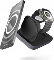 Įkroviklis Zens belaidis 2in1 ZENS Nightstand Charger Pro 2 Qi2 15W MagSafe | ZENS18 | 8720618634474