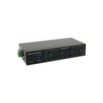 Exsys EXSYS EX-11224HMVS 4 prievadų metalinis USB 3.2 Gen 1 HUB su VIA VL811+ mikroschemų rinkiniu | 4718359112249 | 4718359112249
