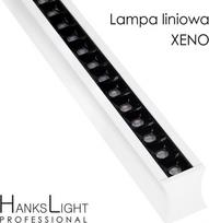 Lubinis LED šviestuvas HanksLight, linijinis, white, alu, pakabinamas, 1264mm, up21/down36W, AC230V, 4000K | 4702020 (XENO) | 5902115409592