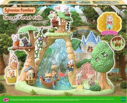 Figūrėlė Epoch Sylvanian Families - Slaptasis miškas su kriokliu + husky šuniuko figūrėlė (5761) | 5761SYL | 5054131057612