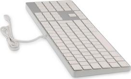 Klaviatūra LMP USB-C skaitmeninė klaviatūra 106 klavišai laidinė USB-C klaviatūra su 1x USB-C ir aliuminio viršutiniu dangteliu – ispanų kalba | 22293 | 7640113435592