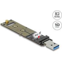 DELOCK Konverter für M.2 NVMe PCIe SSD mit USB 3.1 Gen 2 | 64069 | 4043619640690
