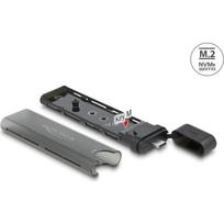 DELOCK Ext Gehäuse USB Type-C M.2 NVMe PCIe oder SATA SSD | 42635 | 4043619426355