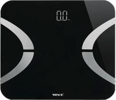 Vonios svarstyklės Wenko LED, 30 x 26 cm, Black, WENKO | 4008838302828 | 4008838302828