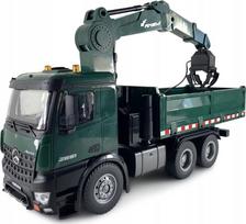 Amewi RC Baustelle MB Kranwagen+Kipper grün LiIon 1200mAh/8+ | 22568 | 4260768510012