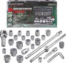 Įrankių rinkinys Rockforce ROCKFORCE 26 dalių galvučių raktų rinkinys 3/4" - 1" 12KAMPIS | RF-68262-9 | 5905101382633