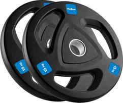 Rebel komplekts gumētu čuguna svaru 2x15kg | RBA-2111 | 5901890100373