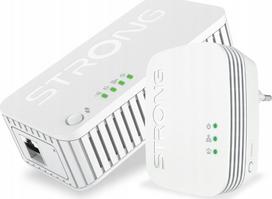 Adapteris Strong POWERLWF1000DUOMINI PowerLine tinklo plokštė 1000Mbit/s laidinė LAN Wi-Fi White 2 vnt. | POWERLWF1000DUOMINI | 9120072375729