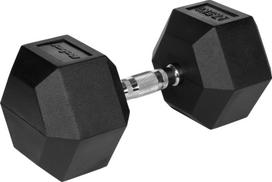 Rebel hantelis RBA-2325 gumuotas 1 x 27.5 kg | RBA-2325-27.5 | 5901890111959