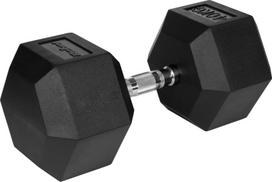 Rebel hantelis RBA-2325 guminiu paviršiumi 1 x 40 kg | RBA-2325-40 | 5901890112000