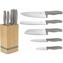 Berlinger Haus RINKINYS PEILIŲ BERLINGER HAUS BH-2974 TAUPE BAMBUKO BLOKE | BH-2974 | 5999108478598
