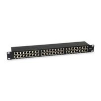 Equip 19" Patchpanel 48xRJ45 Cat6  FTP 1U     250MHz RAL9005 | 326449 | 4015867207154