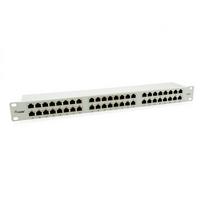 Equip 19" Patchpanel 48xRJ45 Cat6  FTP 1U     250MHz RAL7035 | 326349 | 4015867207468