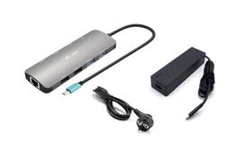 Stacja dokująca USB-C Metal Nano 2x Display Docking Station Power Delivery100W + Charger 100W | C31NANOHDM2D100 | 8595611707155